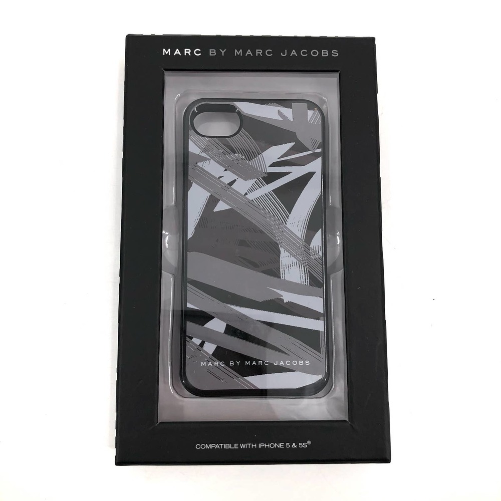 Marc by Marc Jacobs Black Gray iPhone 5 5+ Case
